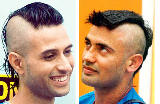 Cricket-crazy hair cuts